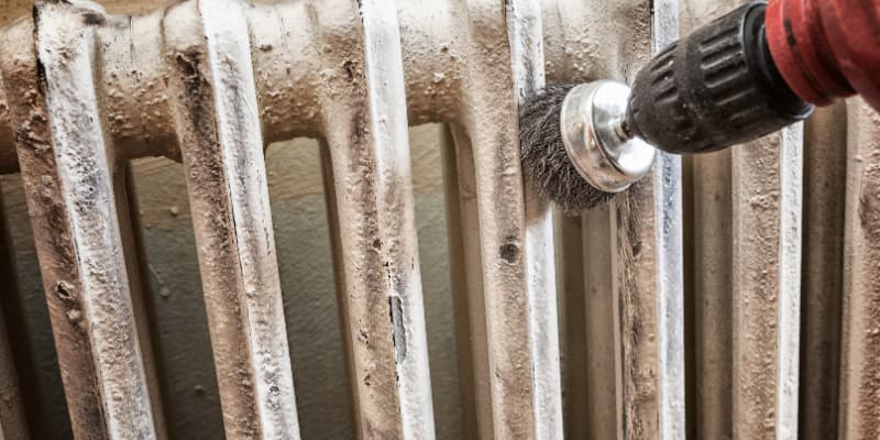 Comment sabler radiateur