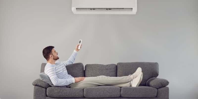 Se chauffer avec une clim