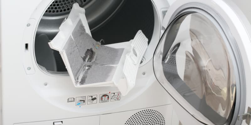 Sèche-linge encrassé