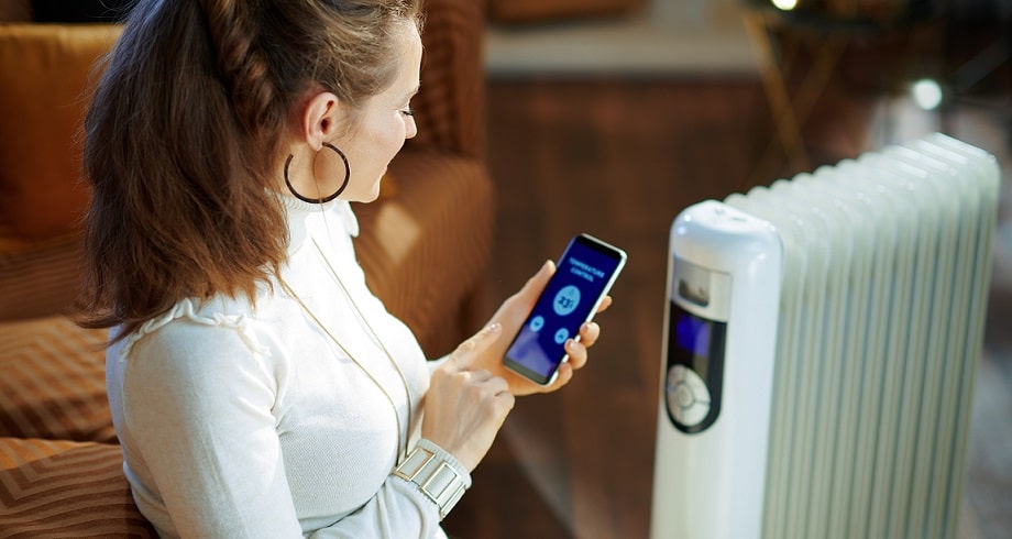 Gestion du chauffage avec solution connectée