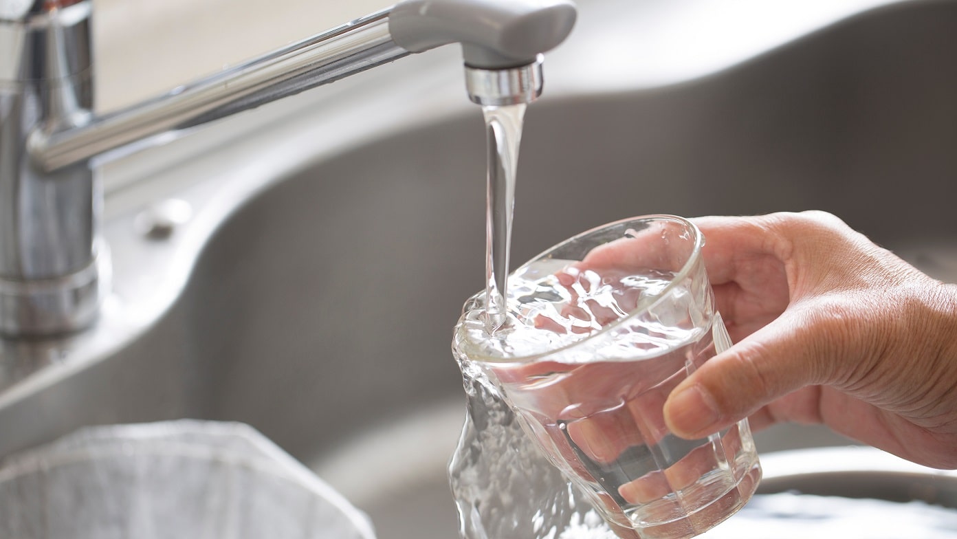 L'eau du robinet a parfois un mauvais goût de chlore