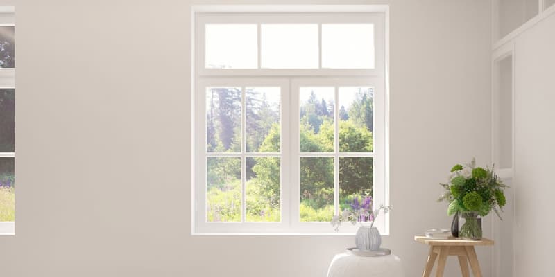 grille de ventilation sur une fenetre