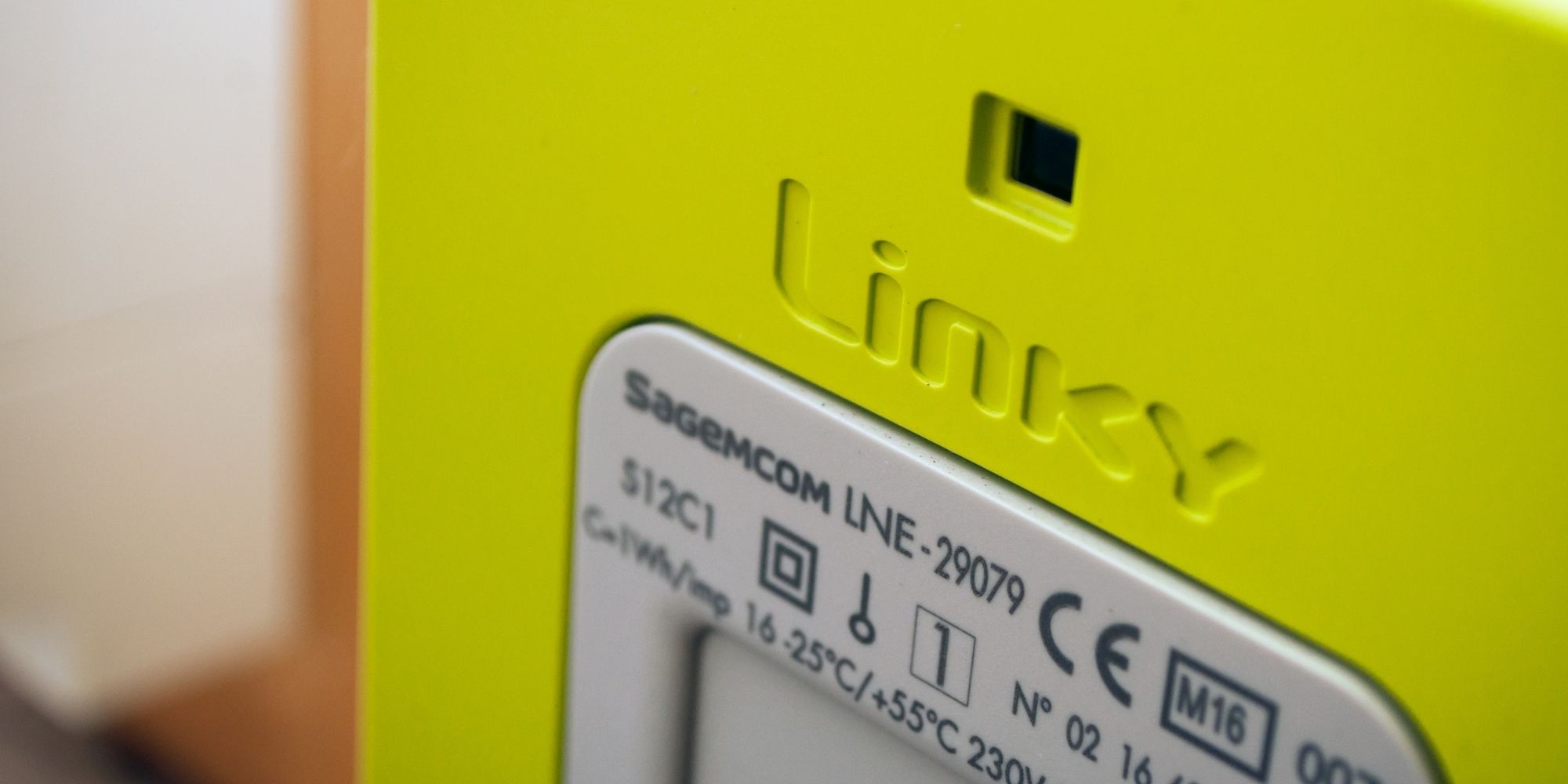 zoom sur un compteur Linky