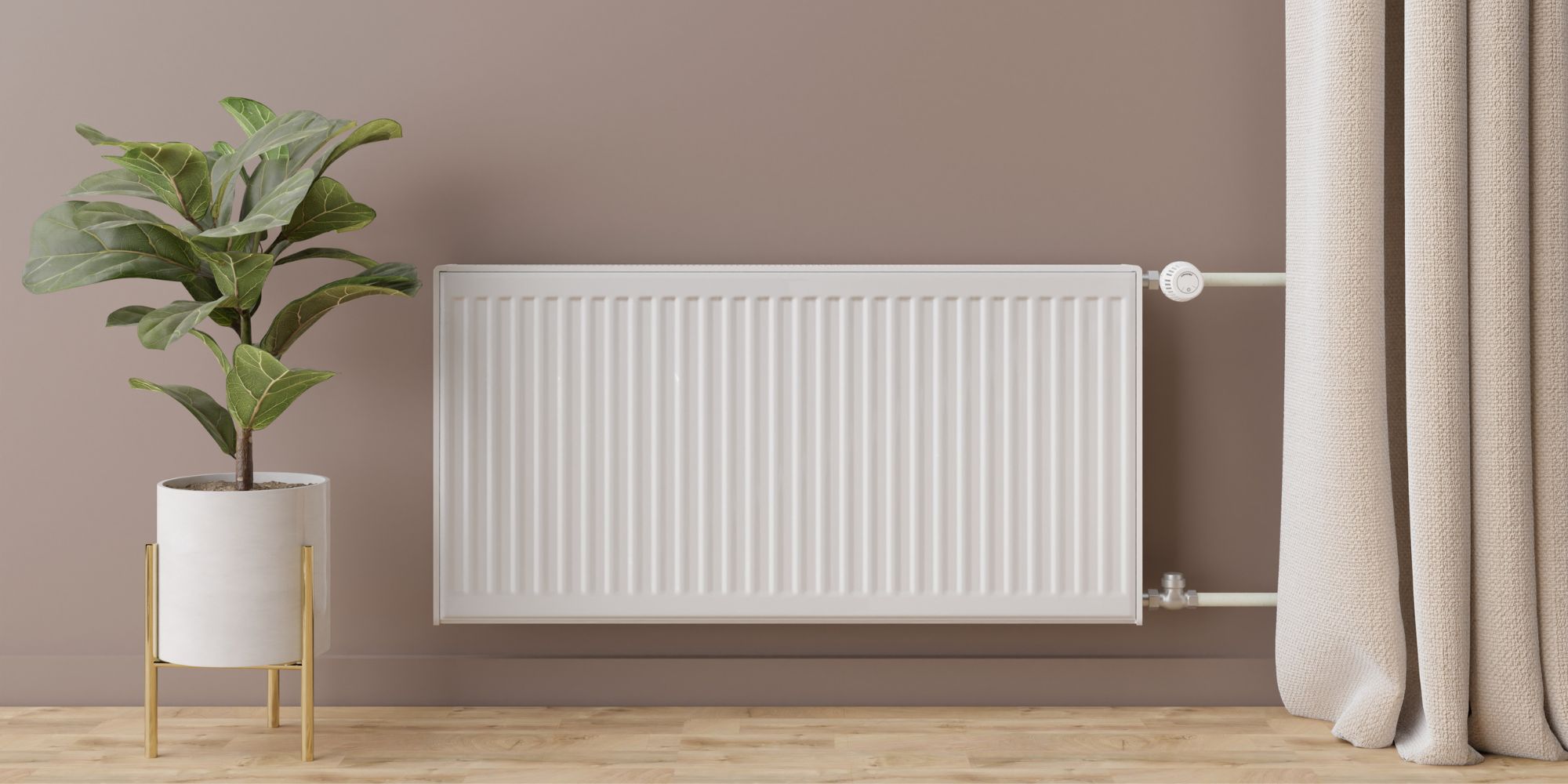 radiateur basse température dans une maison
