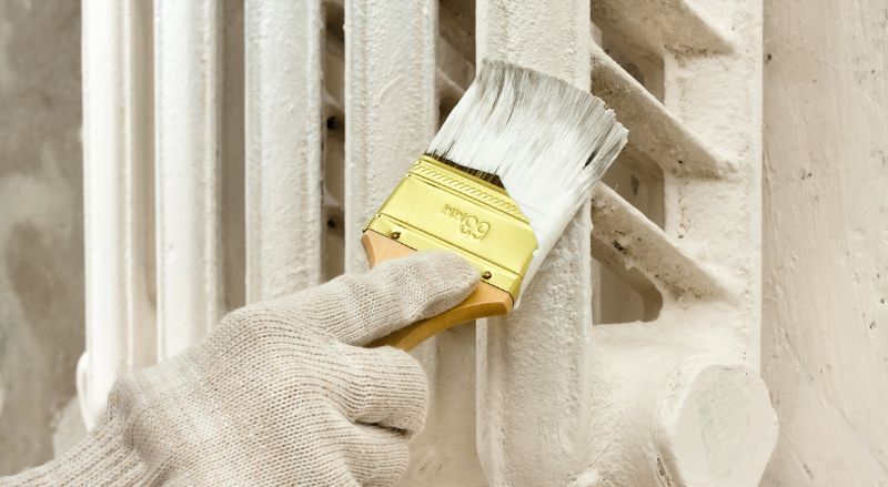 Rénovation d'un radiateur en fonte