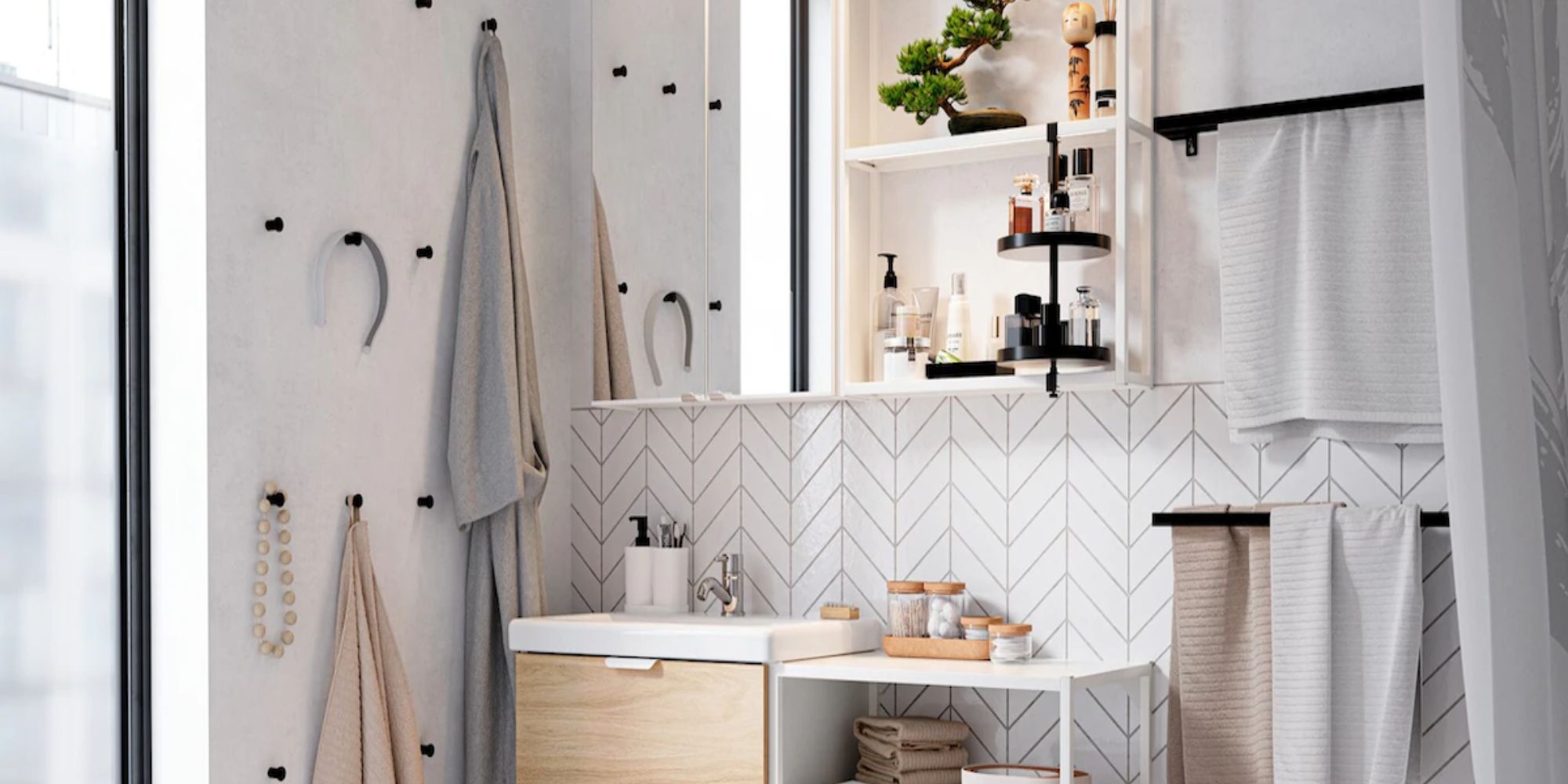 salle de bain de 4m2