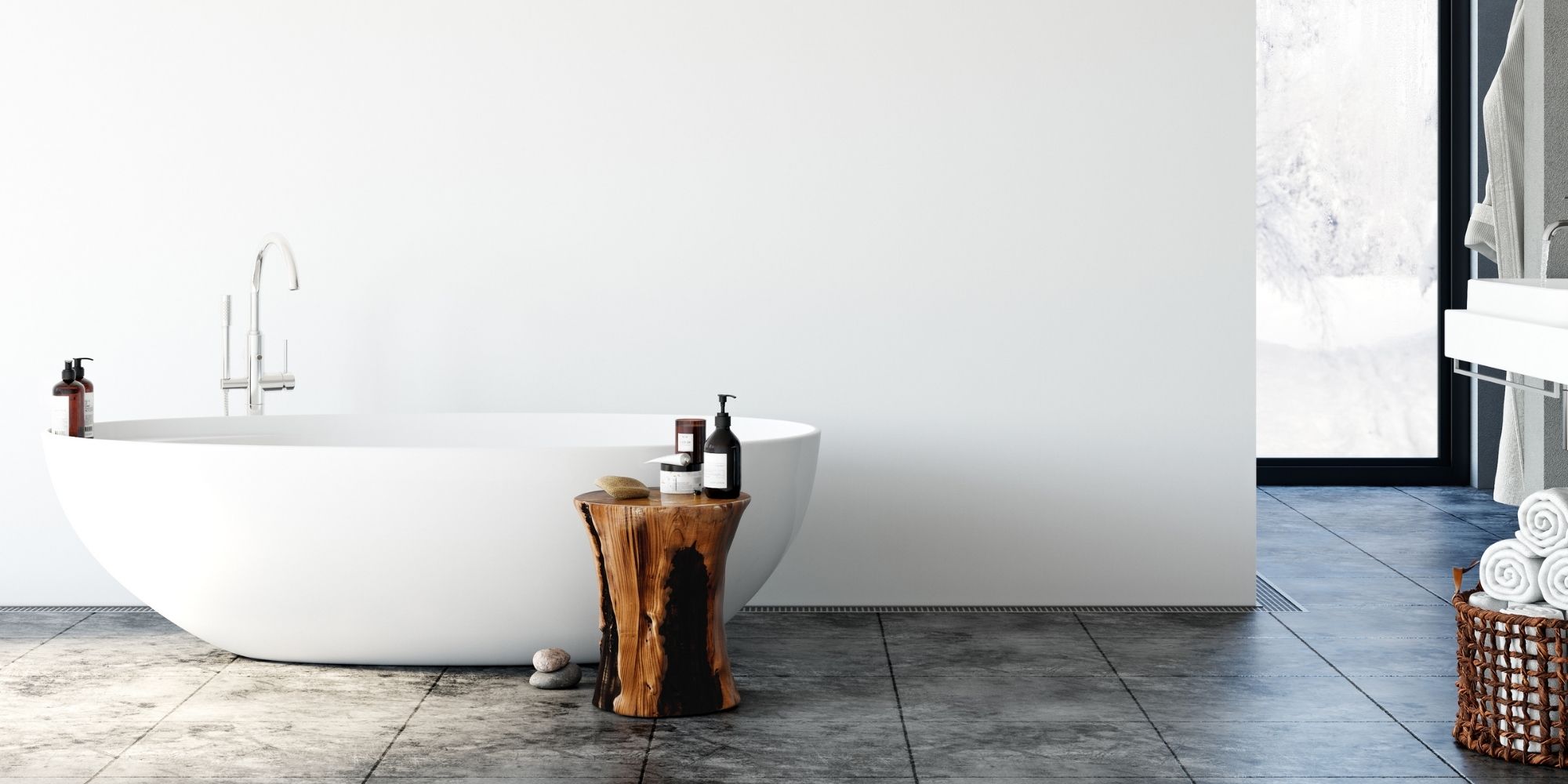 baignoire à remplacer par une douche