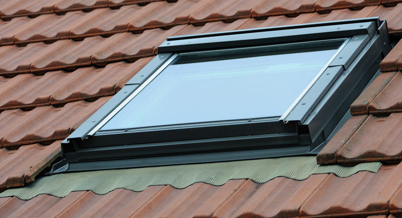 Velux en fenêtre de toit d'une habitation