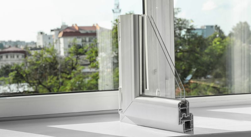Warm Edge sur une fenêtre