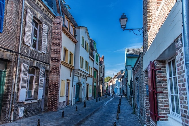 Amiens en hiver