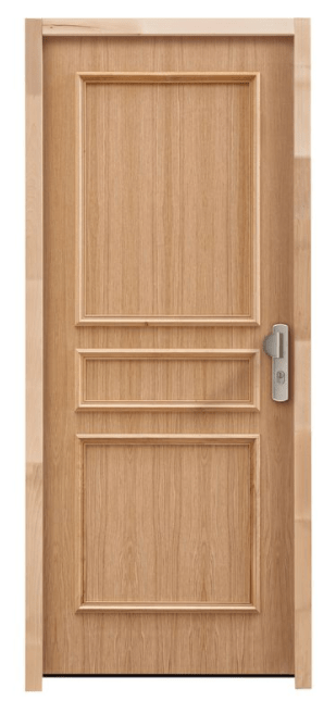 Bloc-porte blindé en bois chez Lapeyre