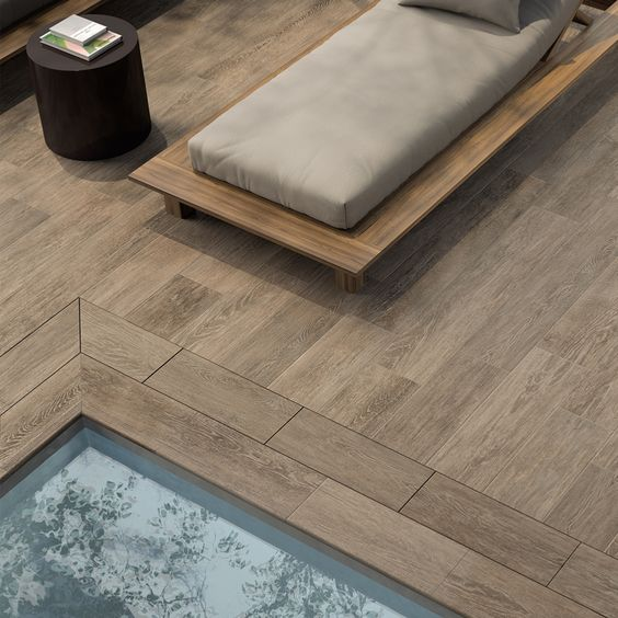 carrelage imitation parquet terrasse