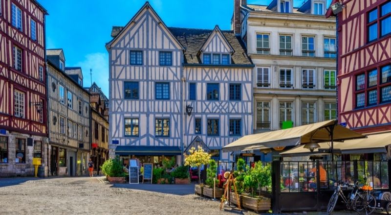 centre ville de rouen