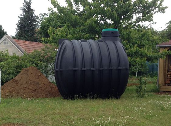 récupérateur eau de pluie enterré