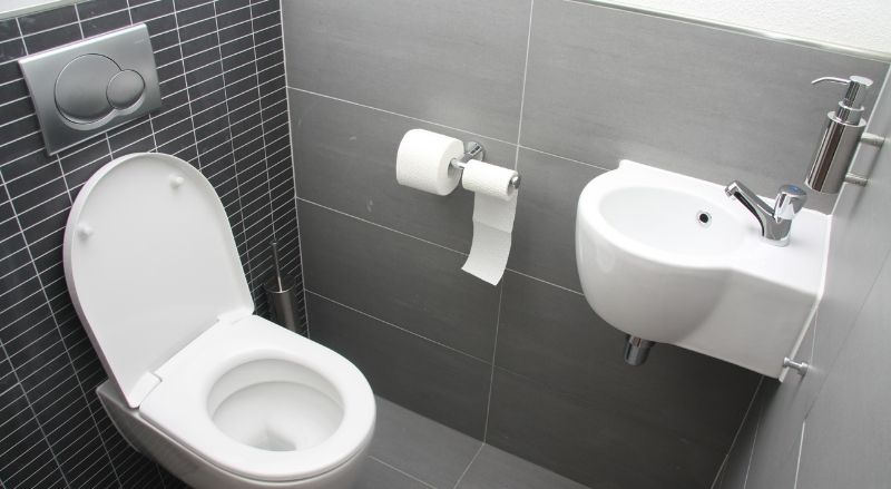 wc double poussoir