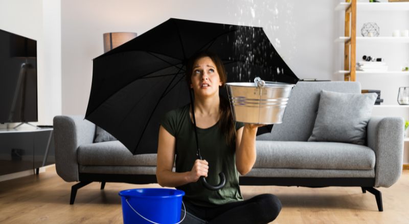 fuite sur une fenêtre de toit velux