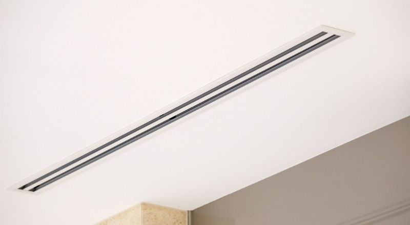 grille d'une clim gainable