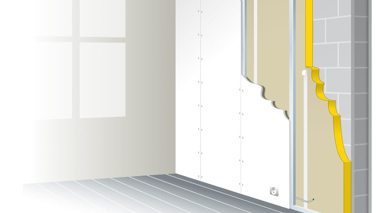 isolation par l'interieur