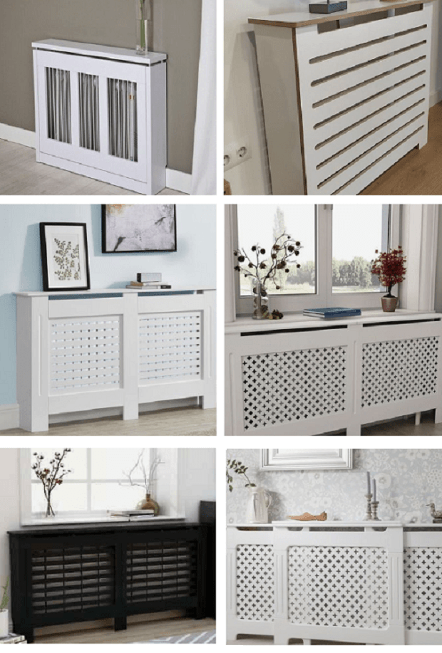 Différentes inspirations de cache radiateur