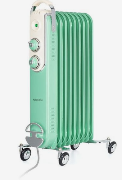 Un radiateur à huile Thermaxx Retroheat